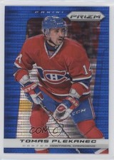 2013-14 Panini Prizm Wal-Mart Blue Pulsar Prizm Tomas Plekanec #43 t3w