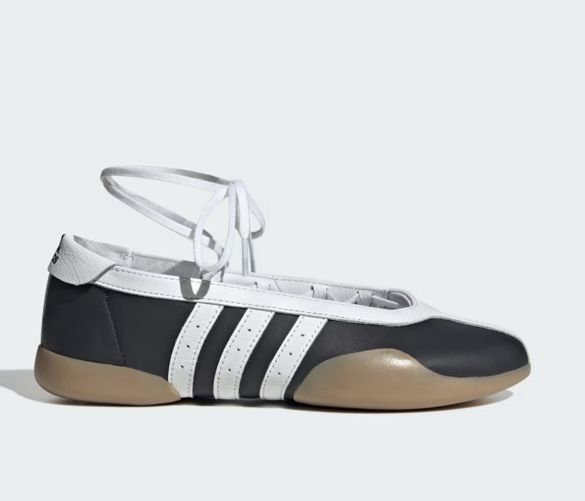 adidas Taekwondo Mei Black White Gum Ballet Shoes Women's Size 5.5