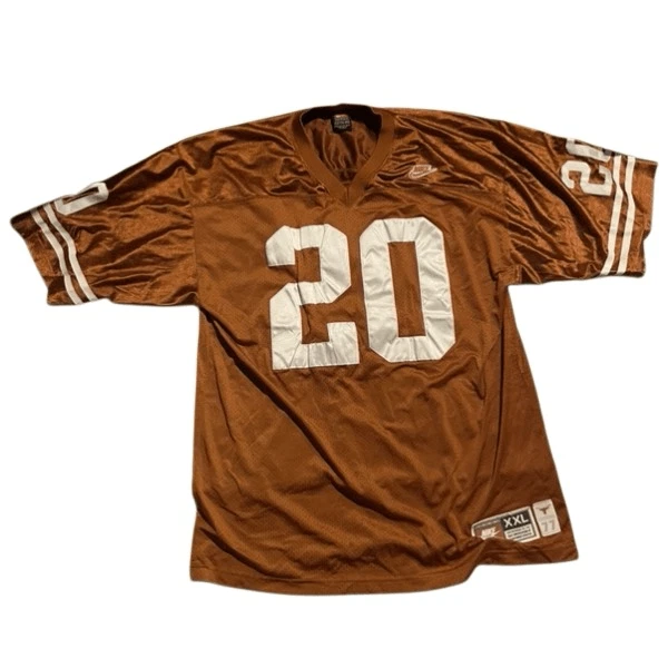 Camiseta Nike Earl Campbell 1977 Texas Longhorns Heritage Foto 4 de 4