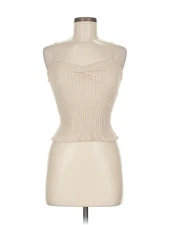 NWT Olive and Oak Women Brown Tube Top M