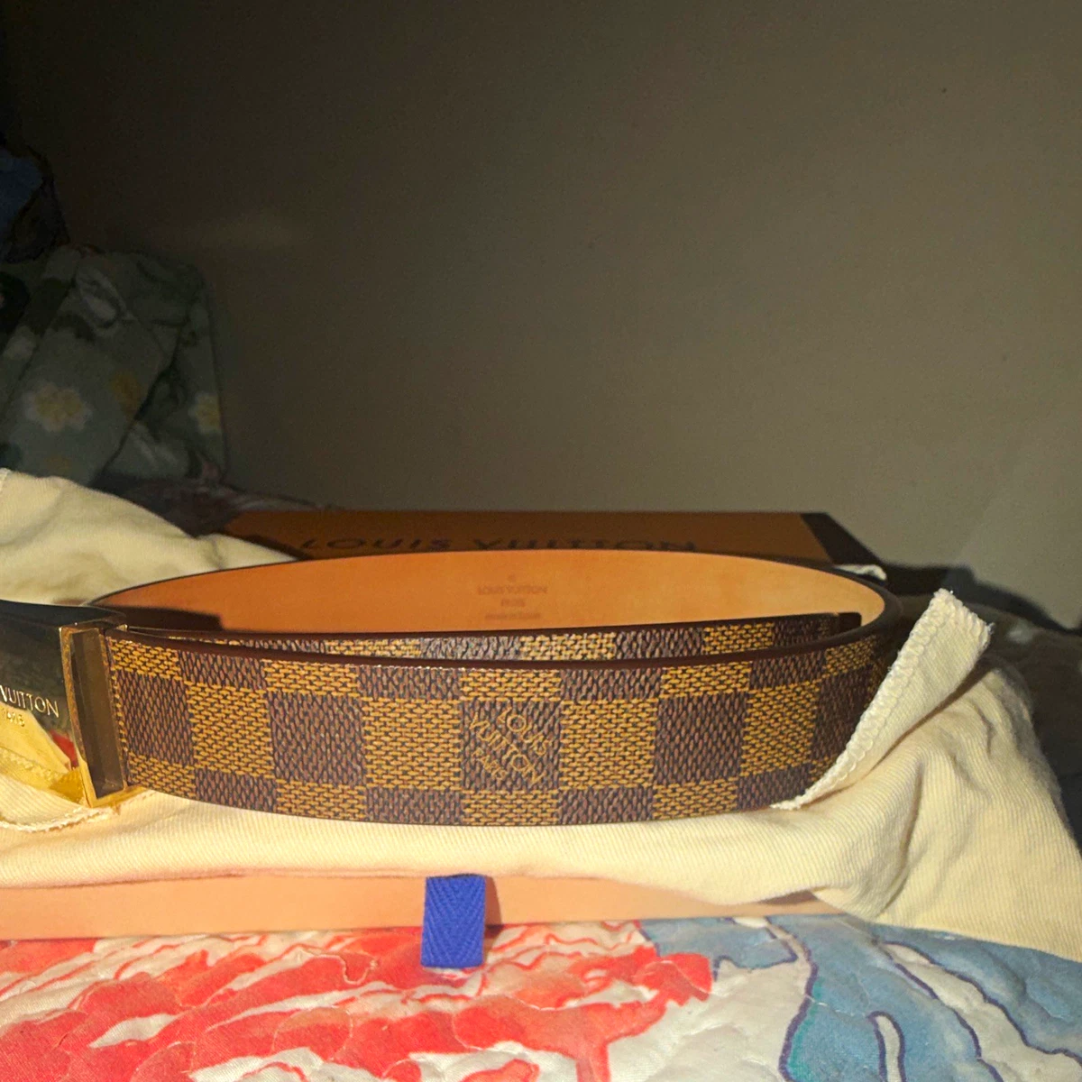 Louis Vuitton Leather Brown Belts for Men for sale | eBay