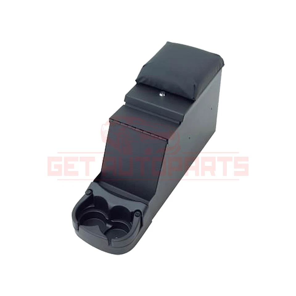 Smittybilt Console Floor Mount Denim Black Steel for Jeep Wrangler 76-95 - Image 2 of 3