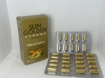 #ad #ad Slim Golden Xtreme Advance Weight Loss Supplement 30 Capsules $80.00