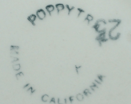 Un tazón de cereal One Metlox cerámica 5-1/2" patrón de fresa de California - Imagen 4 de 4