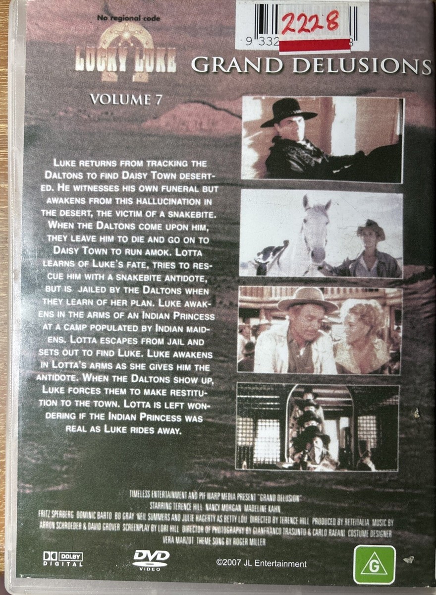 その他 Lucky Luke: Luke's Grand Delusion 7 [DVD] DVD: Lucky Luke | Luke's Grand Delusions (Volume 7) - 1991 Comedy