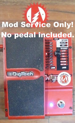 Modify your Digitech Whammy Mod Service Only No Pedal True Bypass Alchemy Audio
