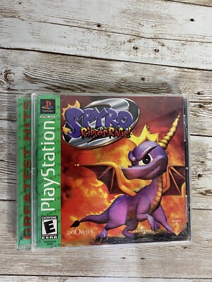 Spyro 2: Ripto's Rage (Sony PlayStation 1, 1999) Case Separated See Photos