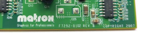 Matrox F7292-0102 Rev B Graphics Video Card 13894 - Picture 3 of 8
