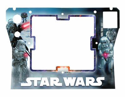 Stern Pinball Flipper Star Wars Premium Front Cabinet Decal #820-78J7-05-05