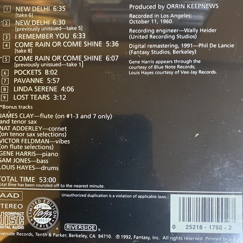 JAMES CLAY - Double Dose Of Soul - CD - **NEAR MINT** - RARE ! - UU - Picture 2 of 2