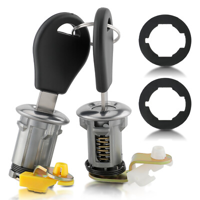 For 1986-1994 Nissan D21 Pickup 2-Door 2.4L 3.0L Door Lock Set W/Key Left Right