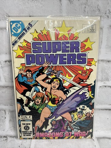 Super Powers #3 Sep 1984 Mini series 3of 5 DC Universe - Picture 8 of 9