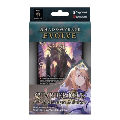 Shadowverse Evolve Starter Deck: Maculate Ablution - SD06: Maculate Ablution (SD