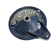 84 85 86 HONDA CB700 nighthawk REAR BRAKE SHOES WHEEL HUB PLATE COVER DRUM USABL