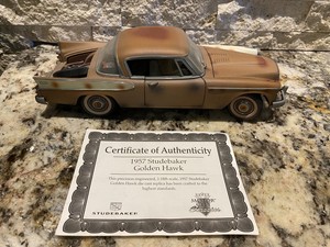 1957 studebaker golden hawk model car