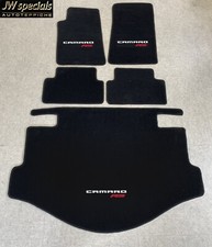 Autoteppich Kofferraummatte für Chevrolet Camaro RS Cabrio weiss rot 2010-2015 