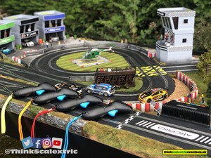 custom scalextric track
