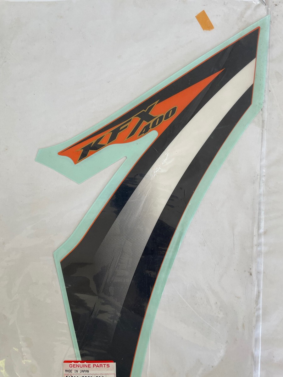 3940　こちらは専用です Kawasaki KXF400 KSF400-A3 2005 Side Cover Decal Set 56066-S051-914
