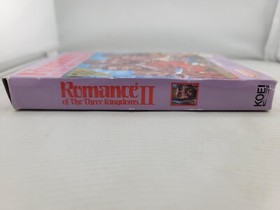 Romance of the Three Kingdoms II NES Nintendo Complete In Box CIB Great Shape