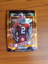 Patrick Surtain II - 2021 Panini Prizm Rookie Crusade #178 - ORANGE CRACKED ICE