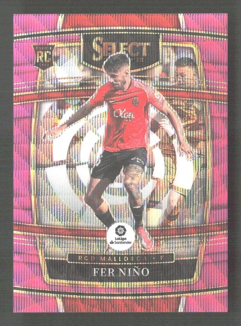 2021-22 Panini Chronicles - Select La Liga Pink Wave FOTL #237 Fer Nino #/19