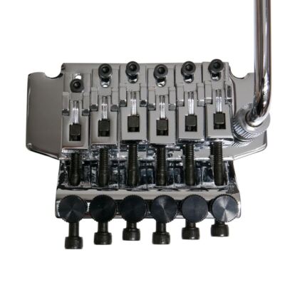Floyd Rose lizenzierter doppelt verriegelnder Tremolo E-Gitarrensteg - Chrom