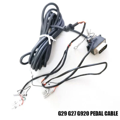 Nuevo cable de pedal cable de rueda de dirección para Logitech G25 G29 G27 G920 pieza