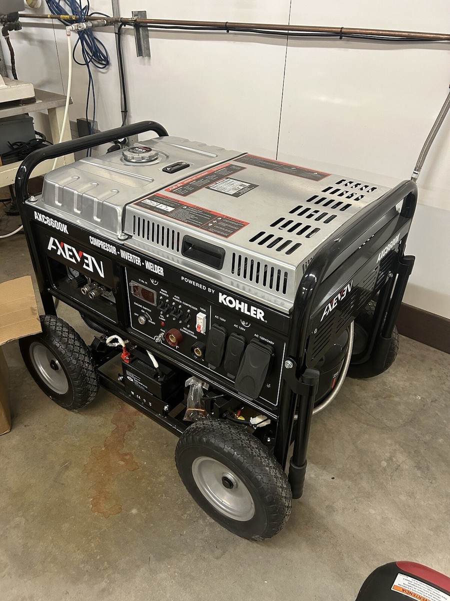 Kohler Axemen Compressor-Inverter-Welder AXC8600K | eBay