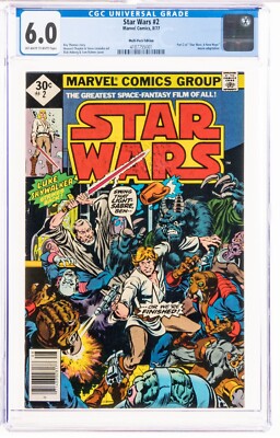 Star Wars #2 CGC 6.0 Multi-Pack Edit. 1st Obi-Wan Han Solo