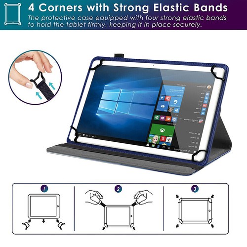 *360°Universal Schutzhülle für 7-8 Zoll Tablet Drehbar Verstellbare Case Cover - Bild 46 von 63