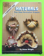 Naturals 4 Easy Decorative Projects Spring Ring Harvest Basket Nest Hat Home