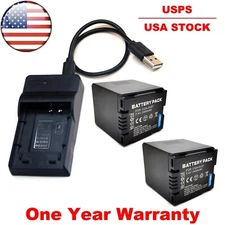 Battery / USB Charger For CGA-DU21 Panasonic SDR-H288 VDR-D100 VDR-D105 VDR-D150