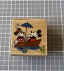 The Love Boat Stamp Mickey Minnie Disney Love A-Rubber Stampede Cruise Row Rare — photo 2