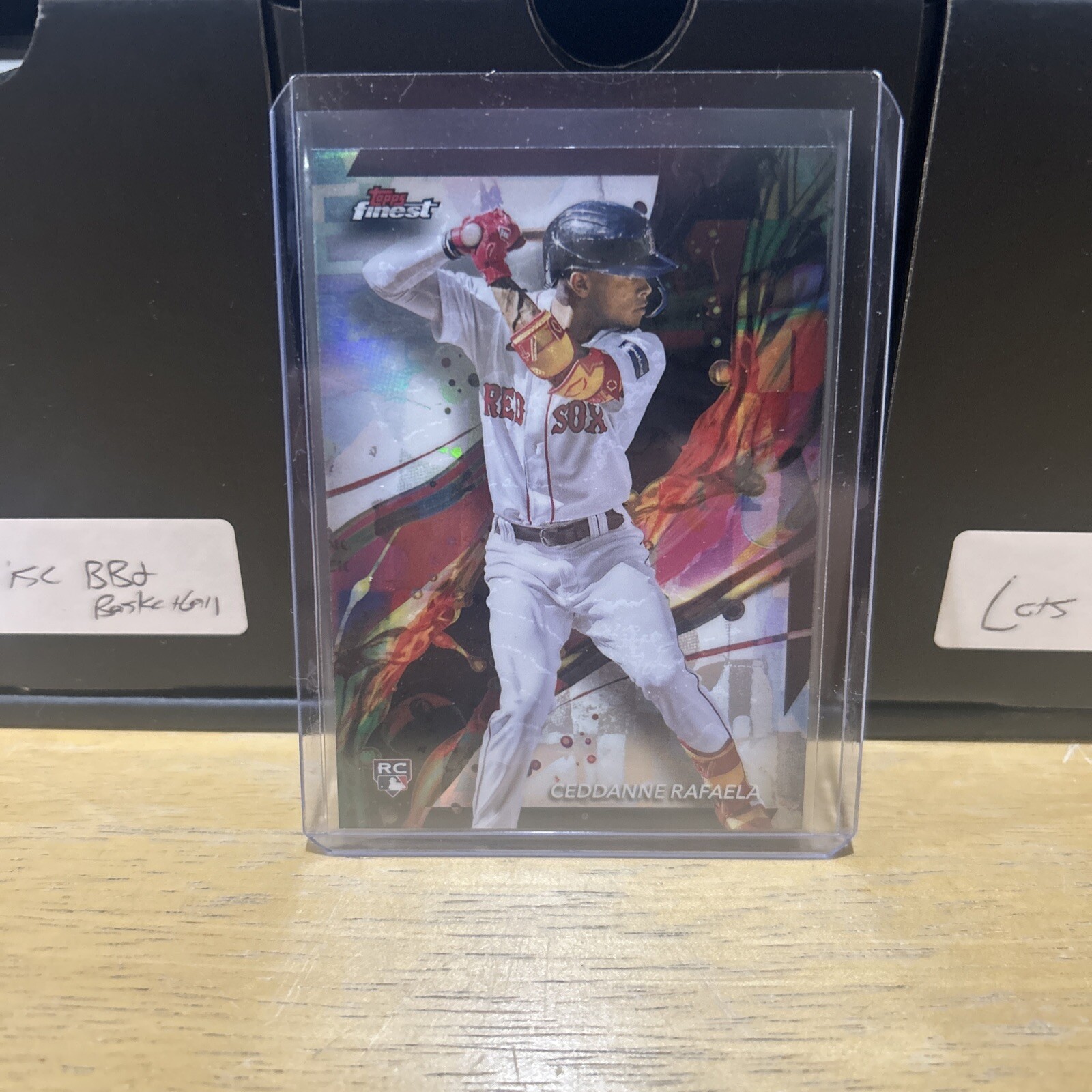 2024 Topps Finest - Common Refractor #18 Ceddanne Rafaela (RC)