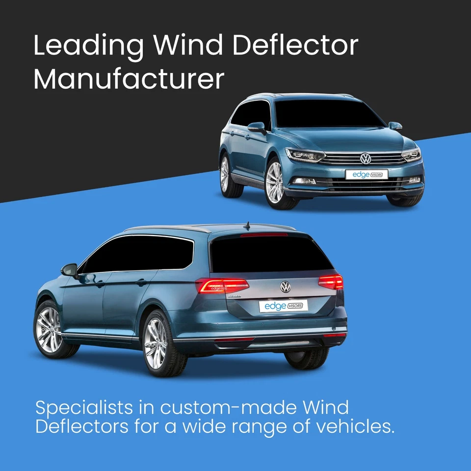 Deflectores de viento para VW Passat B8 2014-up 5 puertas Estate/todo terreno 4 piezas tintados - Imagen 2 de 4