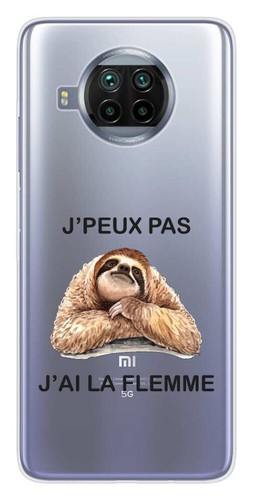 Coque En Silicone Imprimée Marbre Noir Pour Xiaomi Mi 10 Et Mi 10 Pro - Design élégant, Protection Souple Et Anti-dérapante