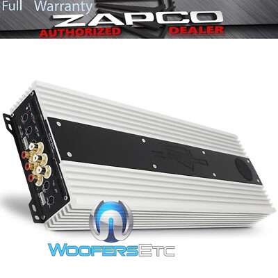 ZAPCO ST-4XP-SQ-III 24 VOLTS CLASS AB 4-CHANNEL 1000W RMS SPEAKERS AMPLIFIER NEW