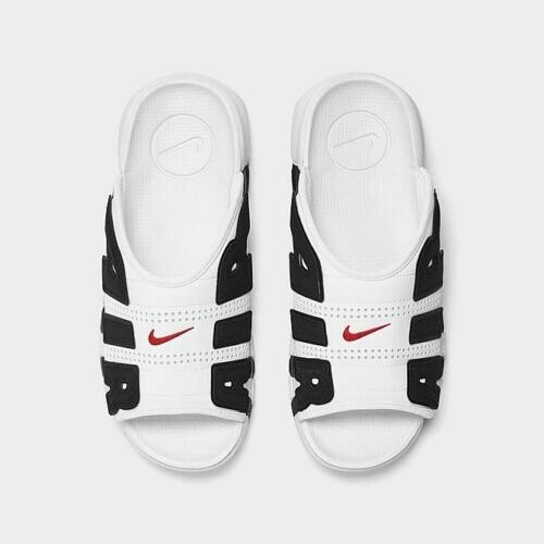 Nike Air More Uptempo Slide NA Men's Size 13 White/Varsity Nike Air More Uptempo Slide NA Men's Size 13 White/Varsity