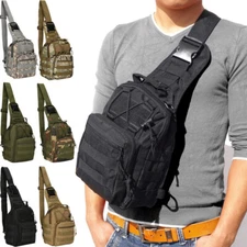 Outdoor Tactical Sling Bags Backpack Military Sports Travel Crossbody Chest Pack