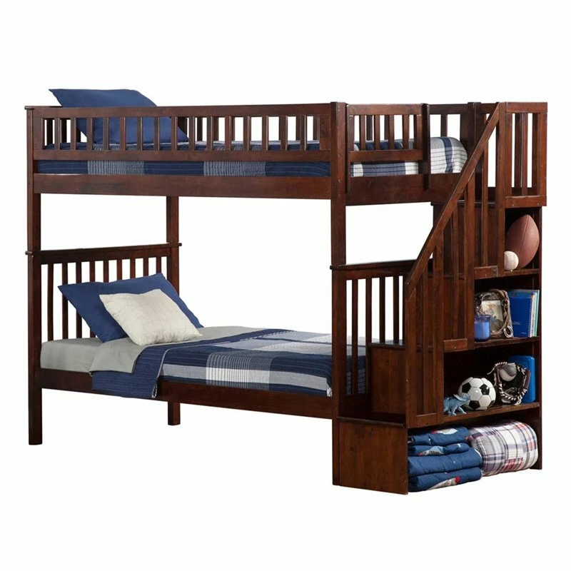 Woodland staircase bunk bed deals