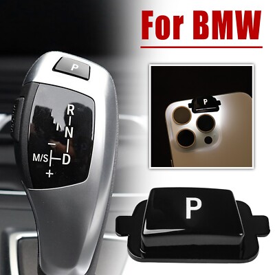 Sport series P button gear shift knob lever decoration For BMW F10 F20 F30 Black