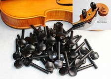 20pcs high quality Violin Pegs Ebony Violin Tuning Pegs 4/4, violin parts