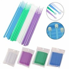 100 Pcs Dental Disposable Micro Brush Tooth Applicators Tips 1.2/1.5/2.0/2.5mm