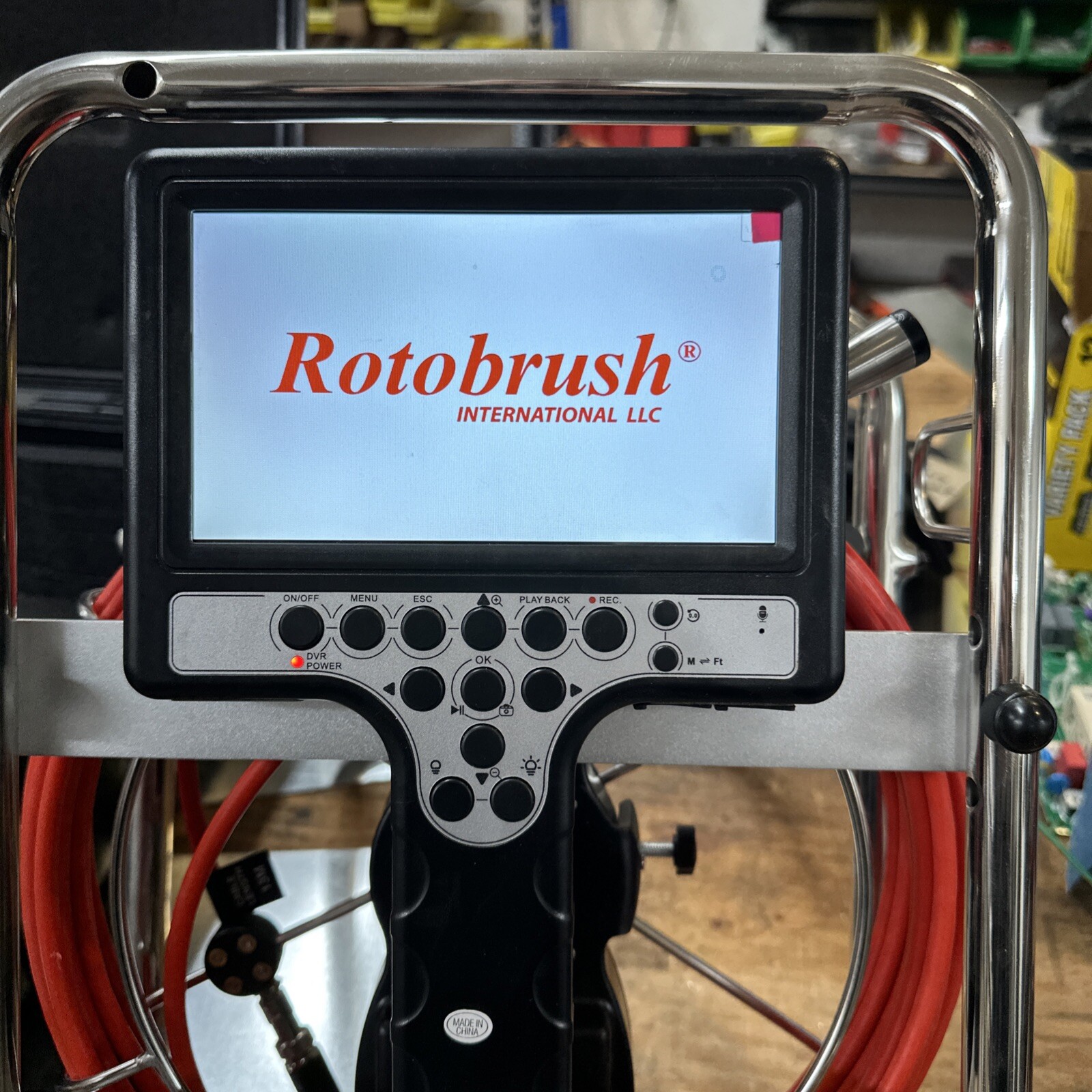 Roto Vision Video Inspection Camera - Used Twice | Roto Brush | Duct Insp