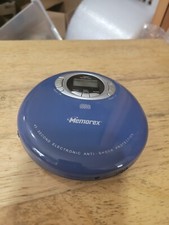 Memorex Personal CD Player MD6883 Skip Protection blue