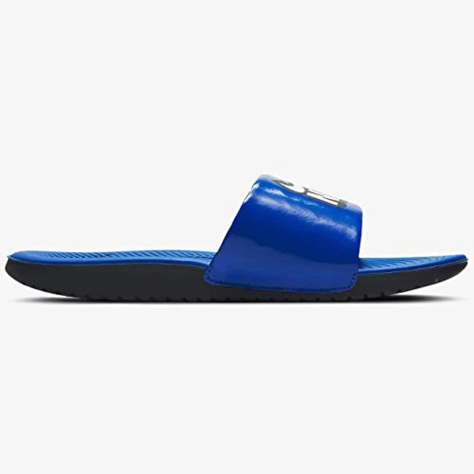 NIKE Niños Kawa Slide Divertido Juego Azul Real Niño Pequeño Talla 13c Foto 2 de 3
