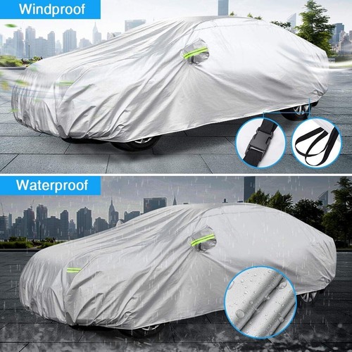 Car Cover Waterproof All Weather Outdoor Sun Protection Cover For Hyundai Tucson - Picture 7 of 13