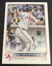 2022 Topps Update Series - Alex Dickerson - #US174 - Atlanta Braves