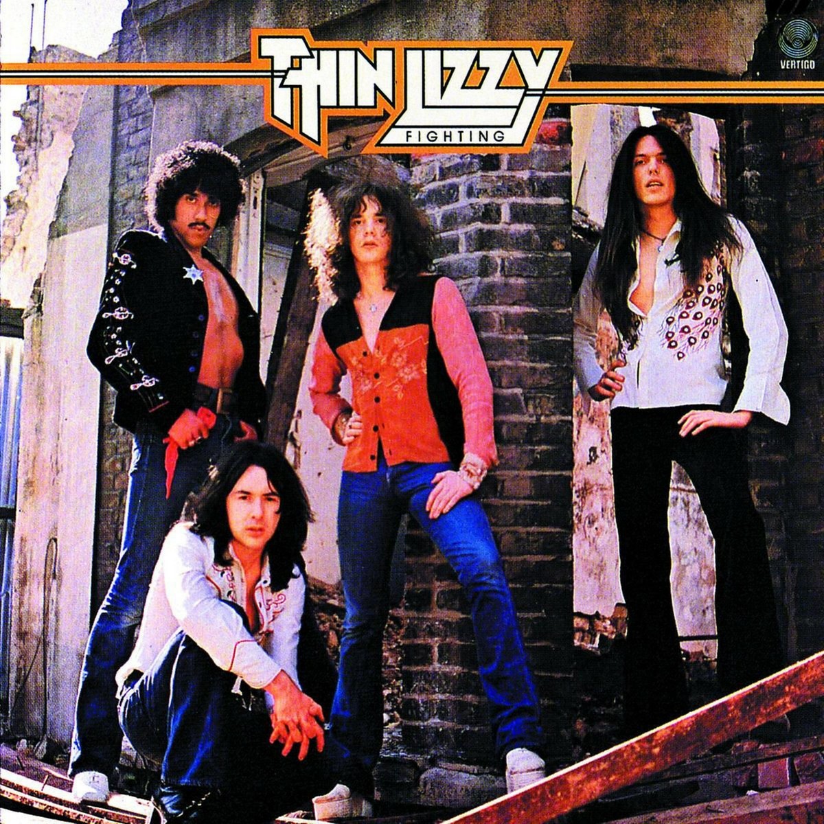 THIN LIZZY Fighting BANNER HUGE 4X4 Ft Fabric Poster Tapestry Flag