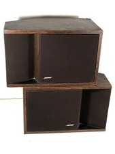 Vintage Bose 201 Series II Direct Riflettente Libreria Speaker Paio Fatto IN USA